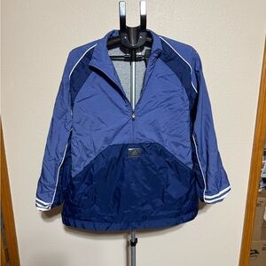 Adidas Navy Half-Zip Jacket